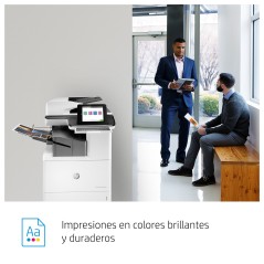 HP Color LaserJet Enterprise Flow Impresora multifunción M776zs, Impresora, copiadora, escáner y fax, Impresión a doble cara; Es