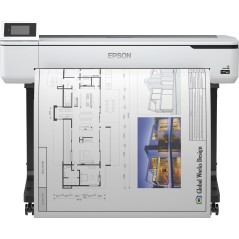 Epson SureColor SC-T5100 - Wireless Printer (with Stand), Inyección de tinta, 2400 x 1200 DPI, ESC/P-R, HP-GL/2, HP-RTL, Negro, 