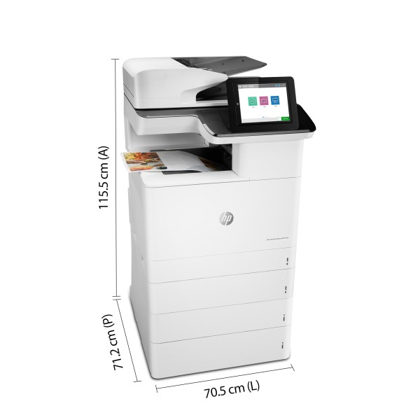 HP Color LaserJet Enterprise Impresora multifunción Enterprise M776dn, Impresión, copia, escaneado y fax opcional, Impresión a d
