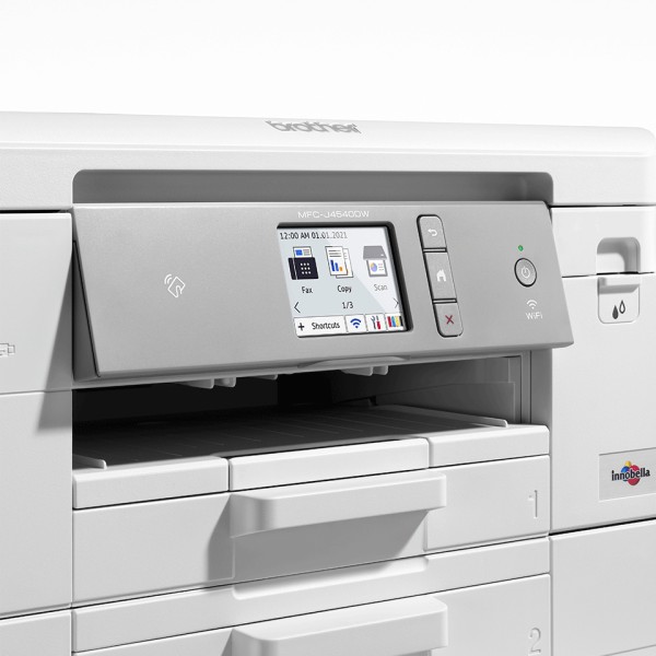 Brother MFC-J4540DW, Inyección de tinta, Impresión a color, 4800 x 1200 DPI, A4, Impresión directa, Blanco