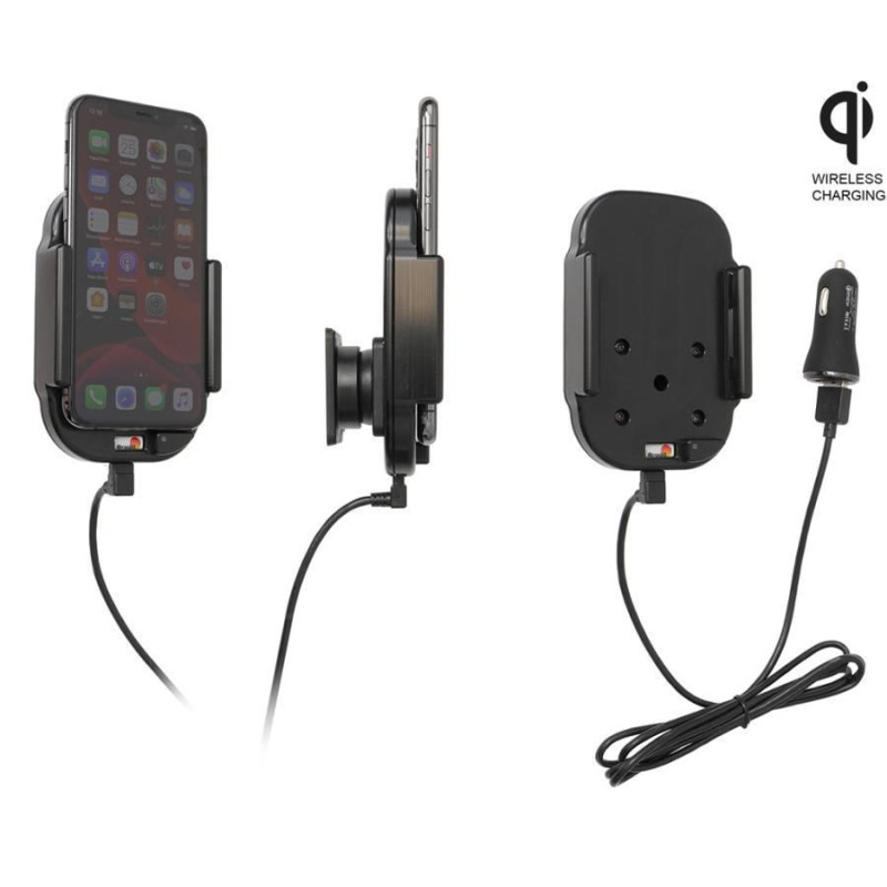Qi wireless active holder