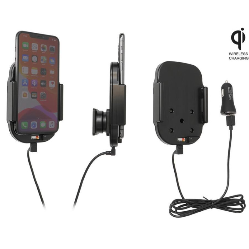 Qi wireless active holder