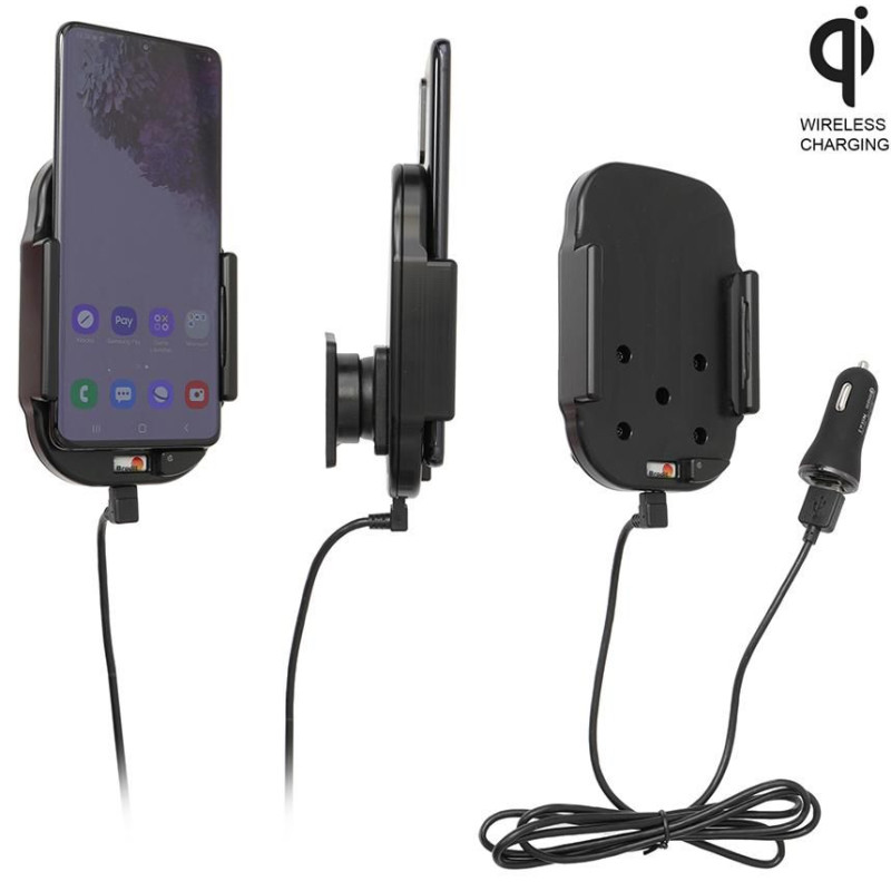 Qi wireless active holder