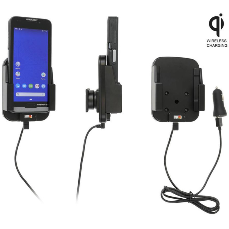 Qi wireless active holder