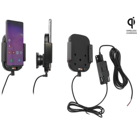 Qi wireless active holder for