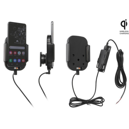 Qi wireless active holder for
