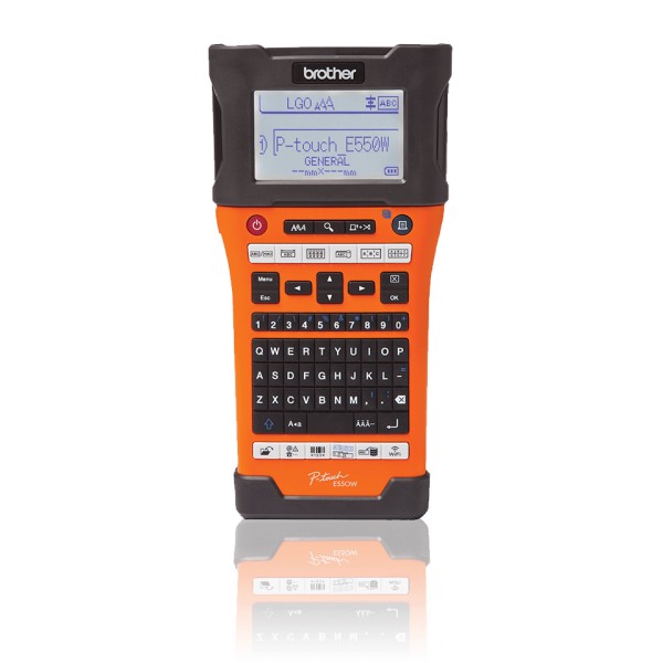 Brother PT-E550WVP, QWERTY, HSE/TZe, 180 x 180 DPI, 30 mm/s, Inalámbrico y alámbrico, Batería integrada