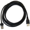 USB Cable, Spiral, 2.9m