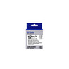 Label/LK-4WBH Heat Res 12mm x 2m BK/WH