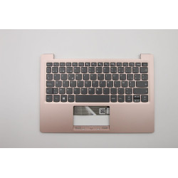 Pink upper case assembly with