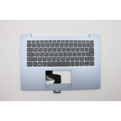 Blue upper case assembly with