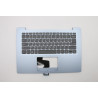 Blue upper case assembly with