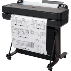 HP Designjet Impresora T630 de 24 pulgadas, Inyección de tinta térmica, 2400 x 1200 DPI, CALS G4, HP-GL/2, HP-RTL, JPEG, URF, Ne