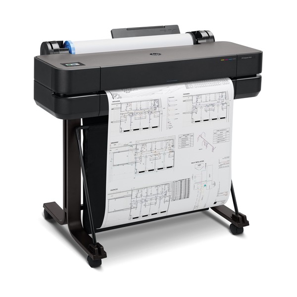 HP Designjet Impresora T630 de 24 pulgadas, Inyección de tinta térmica, 2400 x 1200 DPI, CALS G4, HP-GL/2, HP-RTL, JPEG, URF, Ne