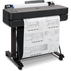 HP Designjet Impresora T630 de 24 pulgadas, Inyección de tinta térmica, 2400 x 1200 DPI, CALS G4, HP-GL/2, HP-RTL, JPEG, URF, Ne