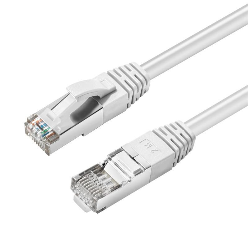 S/FTP CAT6 2m White LSZH