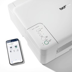 Brother DCP-J1200W, Inyección de tinta, Impresión a color, 1200 x 6000 DPI, A4, Impresión directa, Blanco
