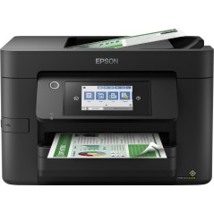 Epson WorkForce Pro WF-4820DWF, Inyección de tinta, Impresión a color, 4800 x 2400 DPI, Escaneo a color, A4, Negro