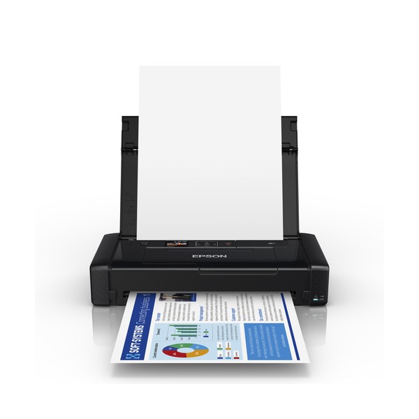 Epson WorkForce WF-110W, Color, 5760 x 1440 DPI, 2, A4, 14 ppm, LCD