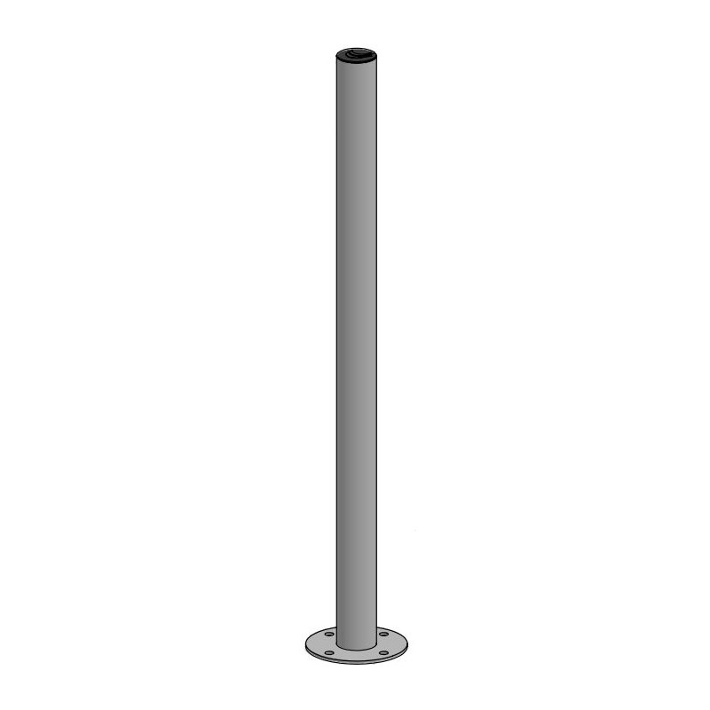 600 mm pole with end cap