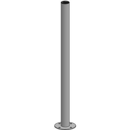 600 mm pole with end cap