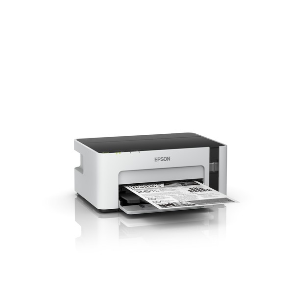 Epson EcoTank ET-M1120, 1440 x 720 DPI, A4, 15000 páginas por mes, 32 ppm, Negro, Gris