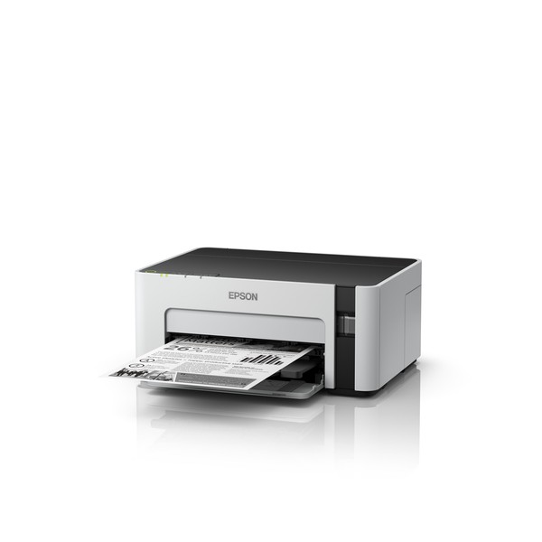 Epson EcoTank ET-M1120, 1440 x 720 DPI, A4, 15000 páginas por mes, 32 ppm, Negro, Gris