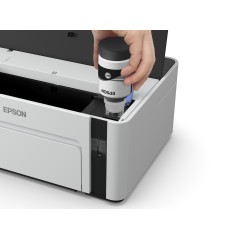 Epson EcoTank ET-M1120, 1440 x 720 DPI, A4, 15000 páginas por mes, 32 ppm, Negro, Gris