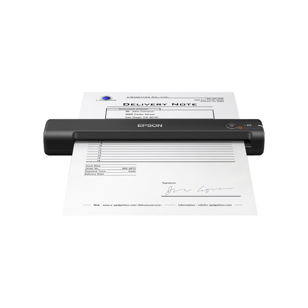 Epson WorkForce ES-50, 600 x 600 DPI, 48 bit, 24 bit, 16 bit, 8 bit, 5,5 seg/página