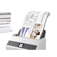 Epson WorkForce DS-870, 600 x 600 DPI, 30 bit, 24 bit, 10 bit, 8 bit, 65 ppm
