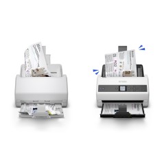 Epson WorkForce DS-870, 600 x 600 DPI, 30 bit, 24 bit, 10 bit, 8 bit, 65 ppm