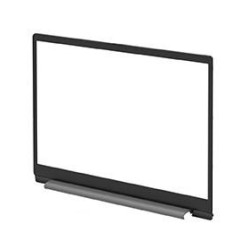 Bezel with hinge cap for HP