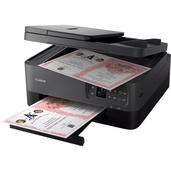 Canon PIXMA TS7450i, Inyección de tinta, Impresión a color, 4800 x 1200 DPI, Copia a color, A4, Negro