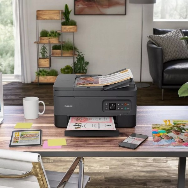 Canon PIXMA TS7450i, Inyección de tinta, Impresión a color, 4800 x 1200 DPI, Copia a color, A4, Negro