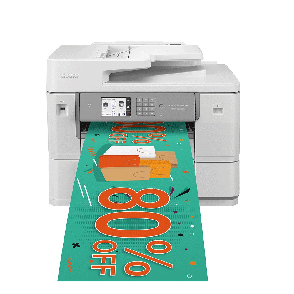 Brother MFC-J6959DW, Inyección de tinta, Impresión a color, 1200 x 4800 DPI, Copia a color, A3, Gris Brother MFC-J6959DW, Inyección de tinta, Impresión a color, 1200 x 4800 DPI, Copia a color, A3, Gris
