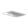 Top cover with keyboard for