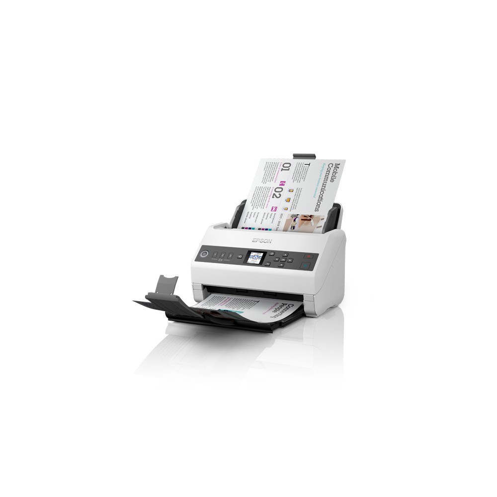 Epson WorkForce DS-730N, 215,9 x 6096 mm, 600 x 600 DPI, 30 bit, 24 bit, 10 bit, 8 bit