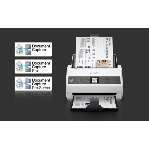 Epson WorkForce DS-730N, 215,9 x 6096 mm, 600 x 600 DPI, 30 bit, 24 bit, 10 bit, 8 bit