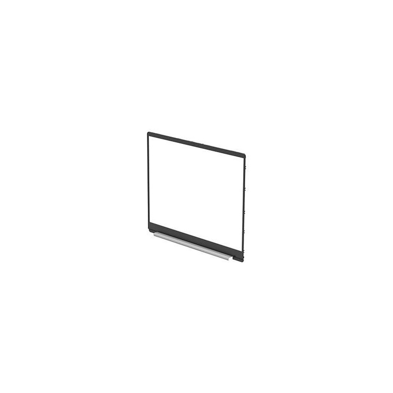 laptop bezel with hinge cap,
