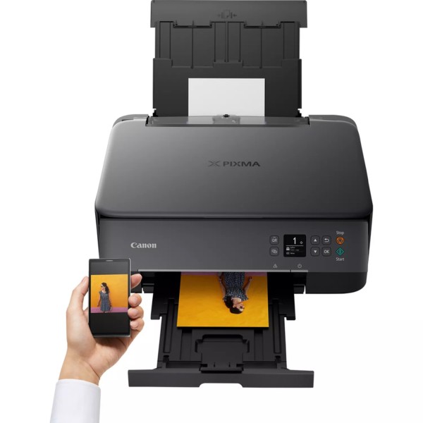 Canon PIXMA TS5350i, Inyección de tinta, Impresión a color, 4800 x 1200 DPI, Copia a color, A4, Negro