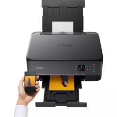 Canon PIXMA TS5350i, Inyección de tinta, Impresión a color, 4800 x 1200 DPI, Copia a color, A4, Negro