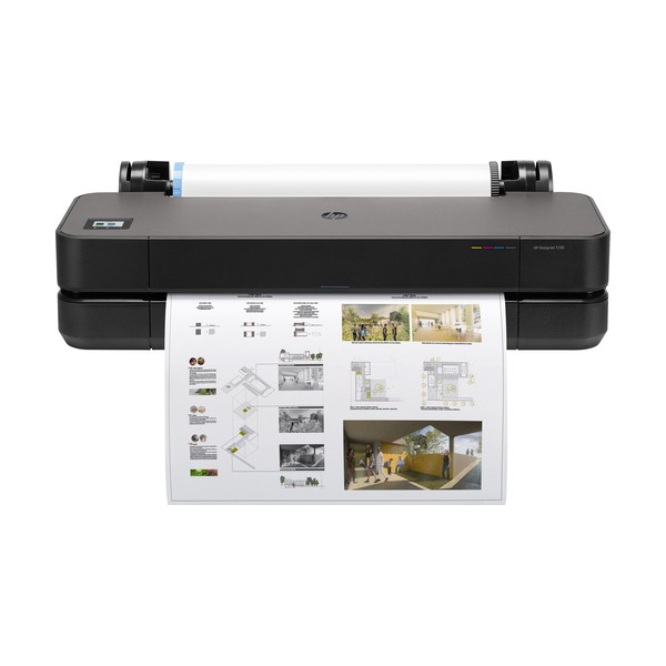 HP Designjet Impresora T230 de 24 pulgadas, Inyección de tinta térmica, 2400 x 1200 DPI, JPEG, URF, Negro, Cian, Magenta, Amaril