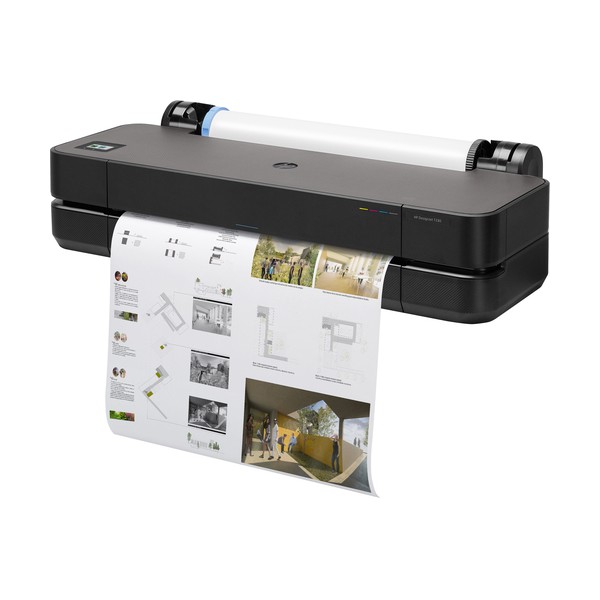 HP Designjet Impresora T230 de 24 pulgadas, Inyección de tinta térmica, 2400 x 1200 DPI, JPEG, URF, Negro, Cian, Magenta, Amaril