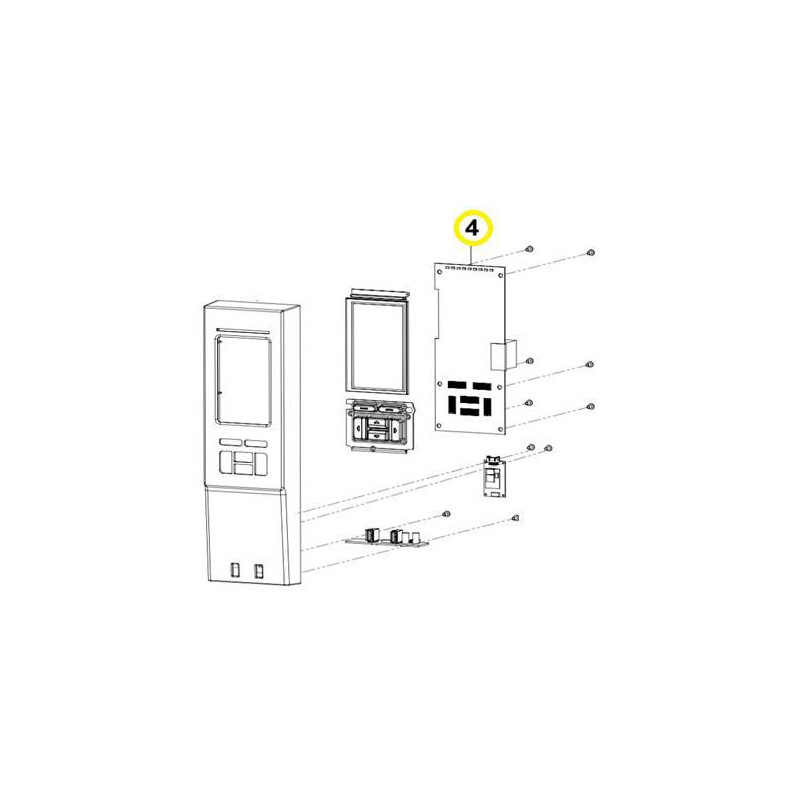 LCD PANEL BORAD ASSY (MH241T/