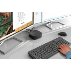 HP Combinación de teclado y ratón inalámbricos 330, Completo (100%), Inalámbrico, RF inalámbrico, Negro, Ratón incluido