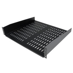 2U 16in Universal Rack Mount Shelf