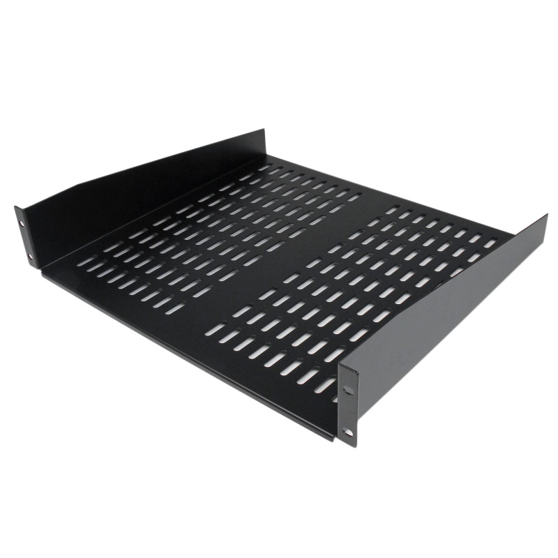 2U 16in Universal Rack Mount Shelf
