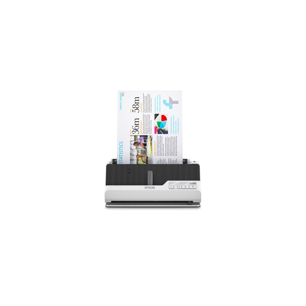 Epson DS-C490, 215,9 x 5588 mm, 600 x 600 DPI, 30 bit, 24 bit, 8 bit, ADF + escáner alimentado por hojas Epson DS-C490, 215,9 x 5588 mm, 600 x 600 DPI, 30 bit, 24 bit, 8 bit, ADF + escáner alimentado por hojas