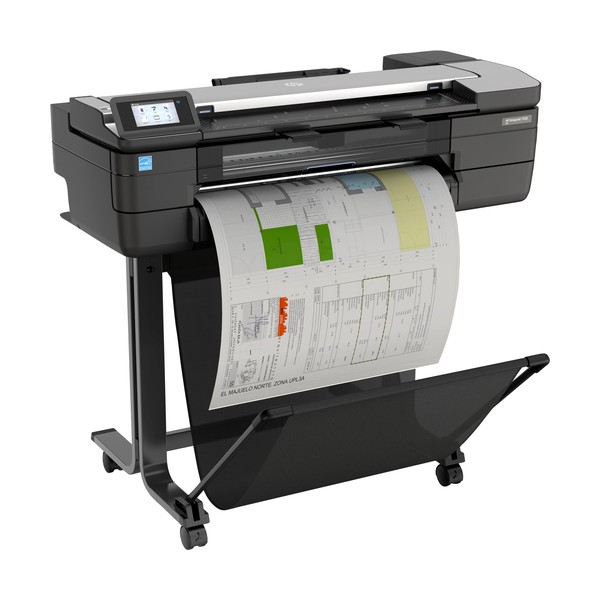 HP Designjet Impresora multifunción T830 de 24 pulgadas, Inyección de tinta, 2400 x 1200 DPI, CALS G4, HP-GL/2, HP-RTL, TIFF, UR