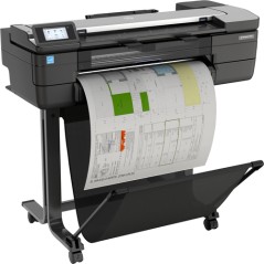 HP Designjet Impresora multifunción T830 de 24 pulgadas, Inyección de tinta, 2400 x 1200 DPI, CALS G4, HP-GL/2, HP-RTL, TIFF, UR